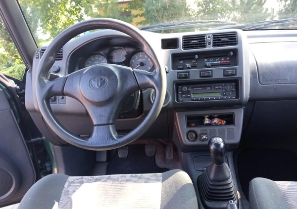 Toyota RAV4 cena 15500 przebieg: 270800, rok produkcji 2000 z Morąg małe 154